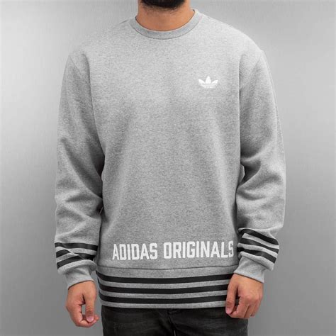 Graue adidas Pullover online kaufen 